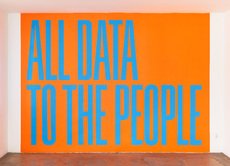 All Data To The People, 2018. Designed in collaboration with Rasmus Koch Studio. 