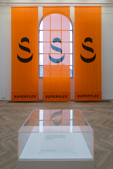Installation view. Working Title: “A Retrospective Curated by XXXXXXXXX” at Kunsthal Charlottenborg, 2013. 