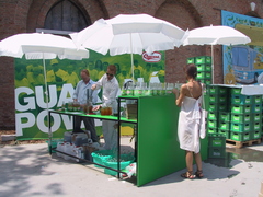 Guaraná Power Factory, 2003. Installed for Utopia Station as a part of the 50th Venice Biennial.