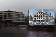 Modern Times Forever (Stora Enso Building, Helsinki), 2011. HD, 240 hours. Installed in Helsinki Market Square. Produced by The Propeller Group. Commissioned by IHME Contemporary Art Festival.