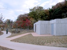 Power Toilets/UNESCO, 2013. Outside view. Commissioned and realised for Gwangju Folly II. Designed in close collaboration with NEZU AYMO architects.