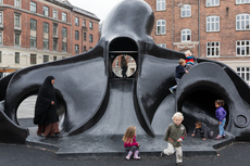 Superkilen, 2012. Urban park in Copenhagen. Octopus, Black Square. Commissioned by City of Copenhagen and RealDania. Developed in close collaboration with Bjarke Ingels Group (BIG) and Topotek1.