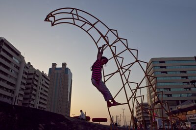 The Bank, 2013. Public park in Sharjah, UAE. Photo: SUPERFLEX