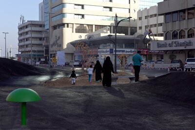 The Bank, 2013. Public park in Sharjah, UAE.