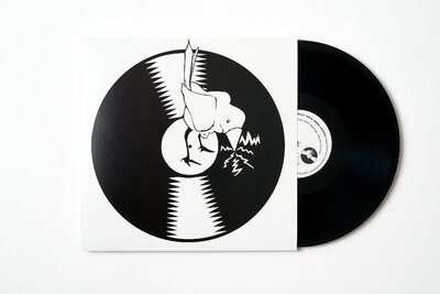 Animal Scratch, 1999. Front cover and vinyl. 