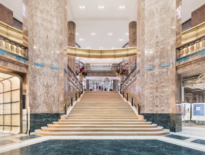 Après Vous, Le Dégue installed at Galeries Lafayette, Paris, 2019. Photo: Marco Cappelletti