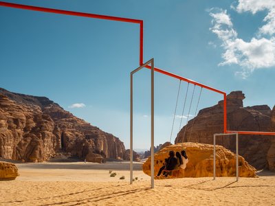 One Two Three Swing! AlUla 2020, commissioned by Desert X. Photo: Lance Gerber