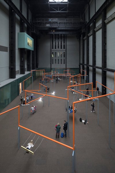 One Two Three Swing! conceived for Hyundai Commission, Tate Modern Turbine Hall, 2017. Temporary Installation.