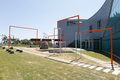 One Two Three Swing! Dora Observatory 2019, commissioned by Real DMZ Project. Photo: Real DMZ Project
