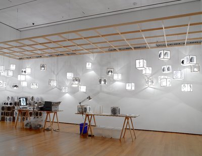 Copy Light Factory, 2008 installed at MoMA, New York City, 2012. Photo: John Wronn @Moma NY