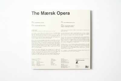 The Mærsk Opera, 2018. Back cover. 