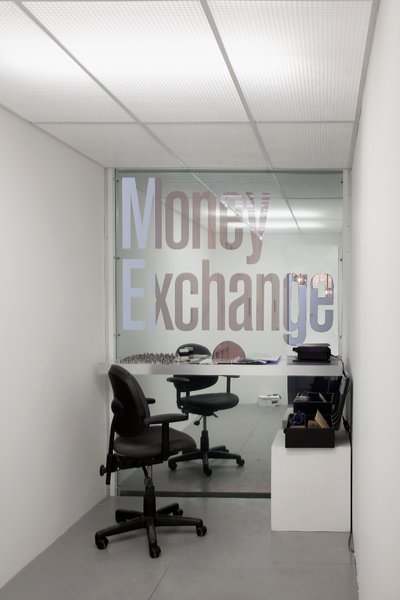 Money Exchange, 2013 installed at Fundación Jumex, Mexico City. 