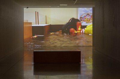 Flooded McDonald's, 2009 installed at MDC MOAD, Miami, 2018.