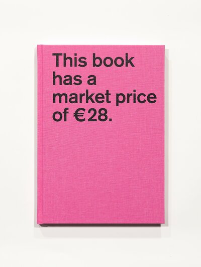 This book has a market price of €28, 2022. Front cover. 