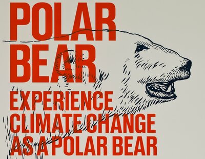 Experience Climate Change As An Animal/The Polar Bear, 2009.  Photo: SUPERFLEX