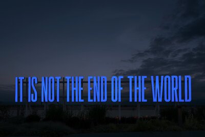 It Is Not The End Of The World, 2019. Courtesy of Pinacoteca Agnelli Photo: Marco Saracco